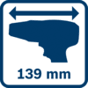 Head length 139 mm