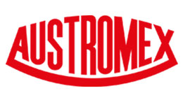 Logo of Austromex in red text on a white background.